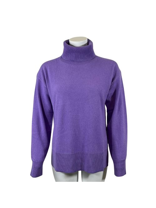 WOMEN'S VIOLET  TURTLENECK ESSENTIEL STUDIO | LMDA002VIOLA